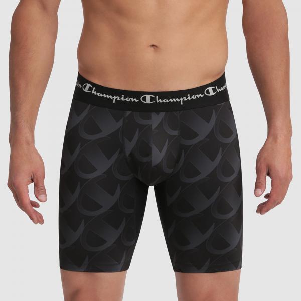 Champion Boxer Homme Long Black