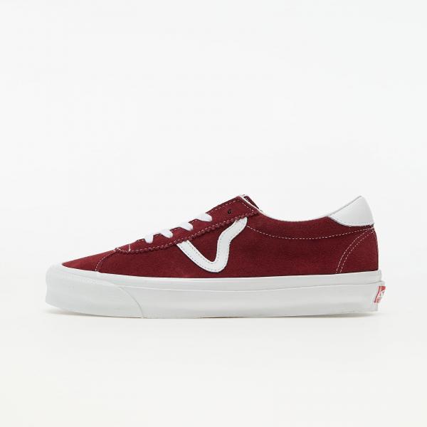 Vans Vault OG Epoch LX (Suede) Pomegranate/ True White
