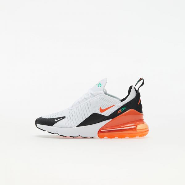 Nike Air Max 270 (GS) White/ Turf Orange-Stadium Green-Black