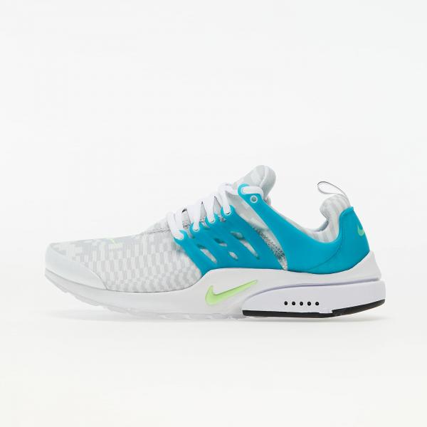 Nike Air Presto White/ Lime Glow-Aquamarine-Pure Platinum
