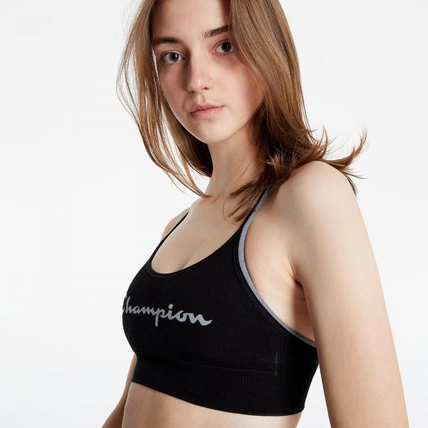 Champion Crop Top Seamless Fashion Black