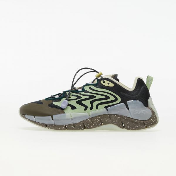 Reebok x Brain Dead Zig Kinetica II True Grey 8/ Terrain Grey/ Aloe Green
