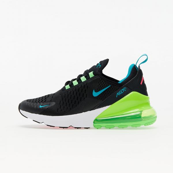 Nike Air Max 270 (GS) Black/ Aquamarine-Green Strike-White