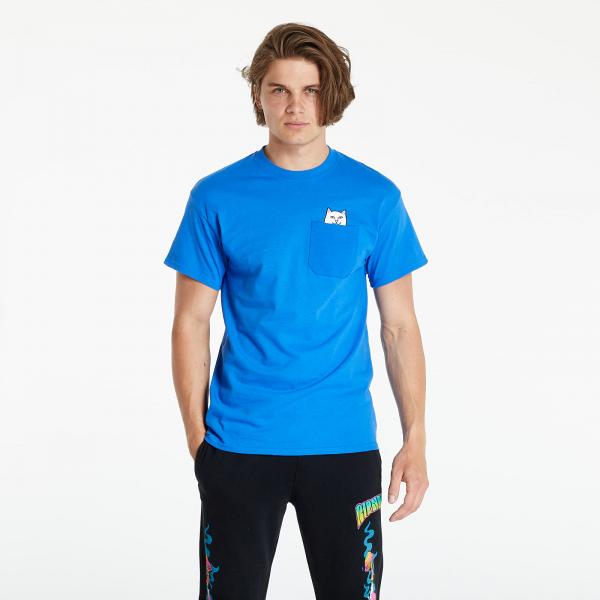 RIPNDIP Lord Nermal Pocket Tee Royal Blue