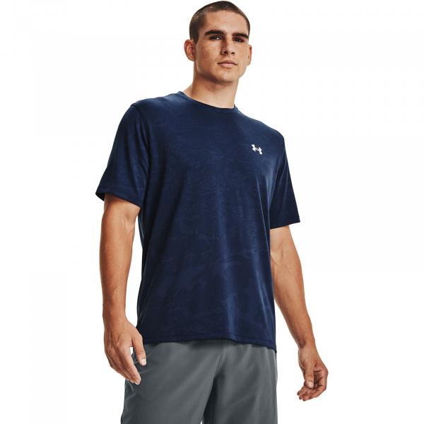 Under Armour Training Vent Camo Ss Navy
