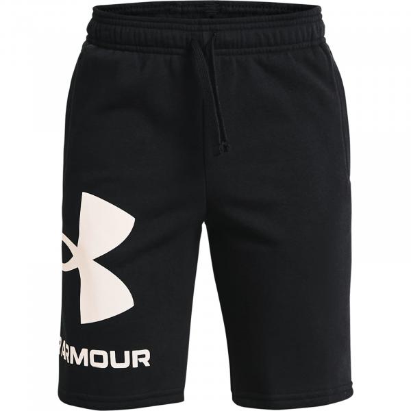 Under Armour Y Rival Fleece Logo Shorts Black