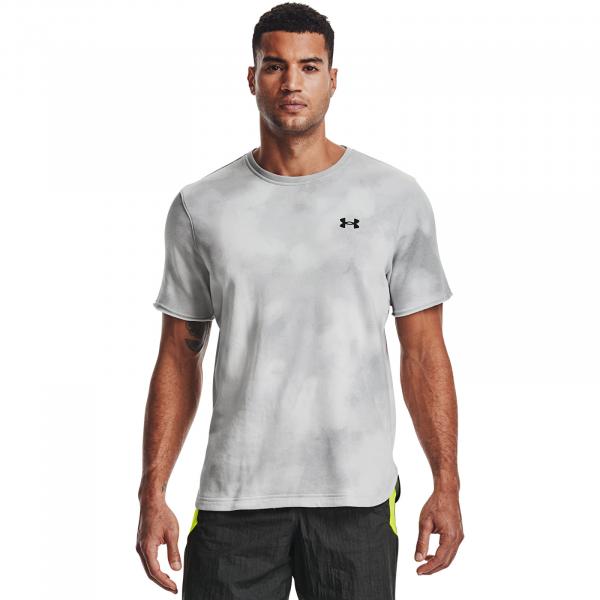 Under Armour Rival Terry Ss Crew Grey