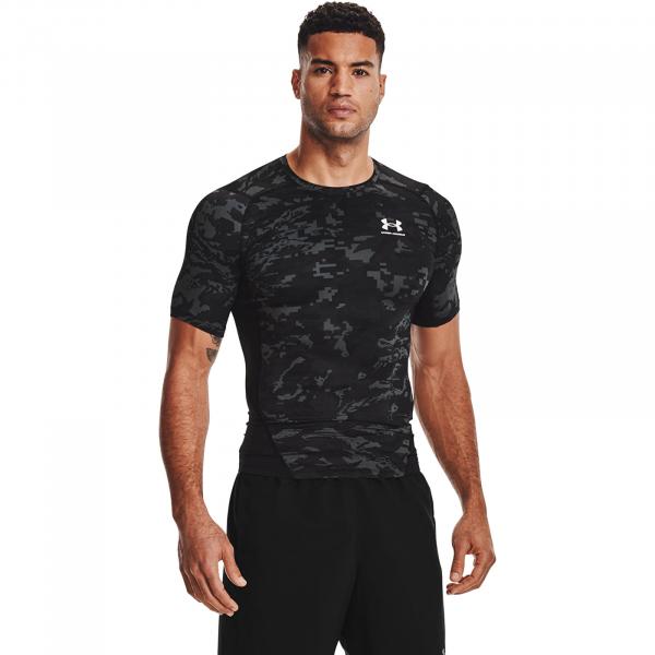 Under Armour Hg Armour Camo Comp Ss Black