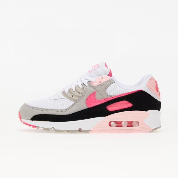 Nike W Air Max 90 White/ Hyper Pink-Black-College Grey