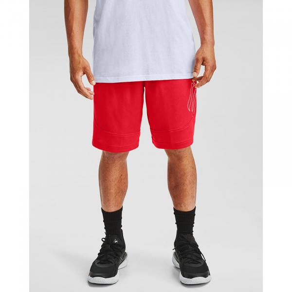 Under Armour Curry Underrated Shorts Red