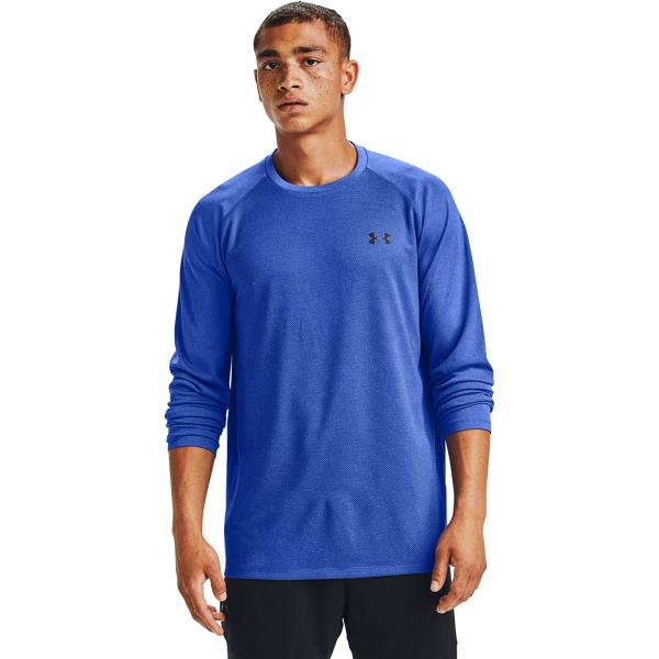 Under Armour Textured Ls Blue