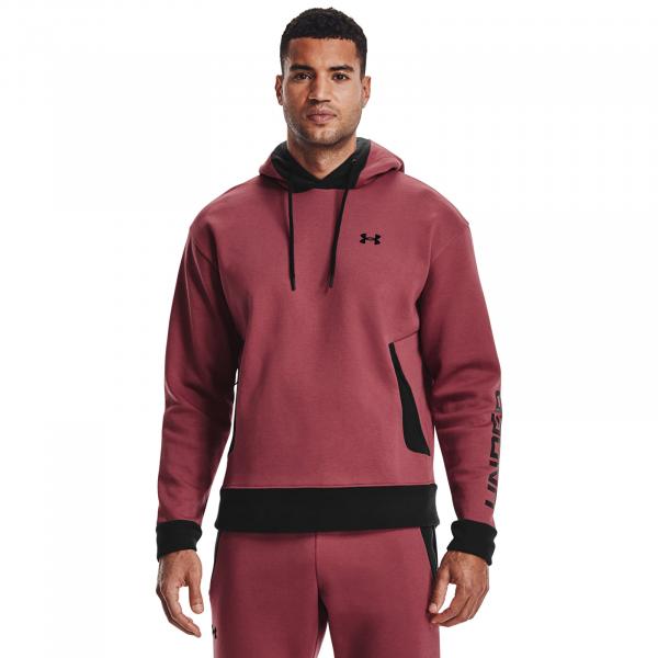 Under Armour Recover Fleece Hoodie Red
