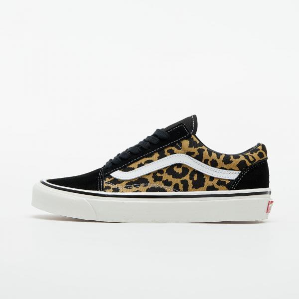 Vans Old Skool 36 DX (Anaheim Factory) Black/ Tan Leopard