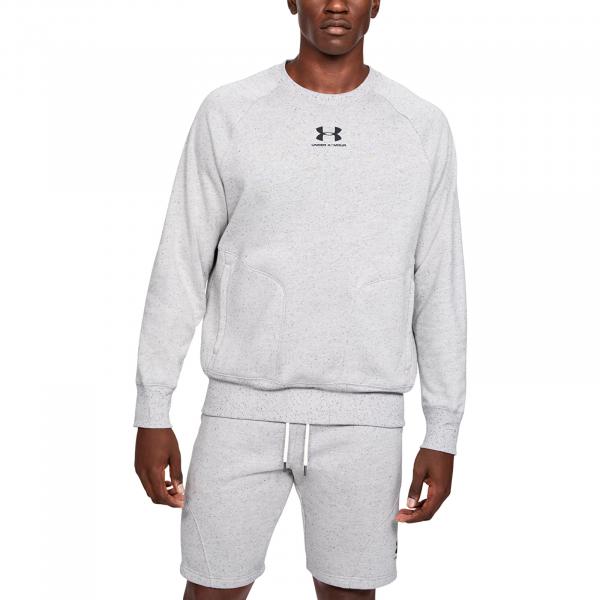 Under Armour Speckled Fleece Crew White