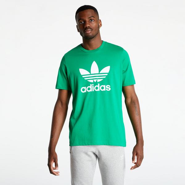 adidas Trefoil T-Shirt Green/ White