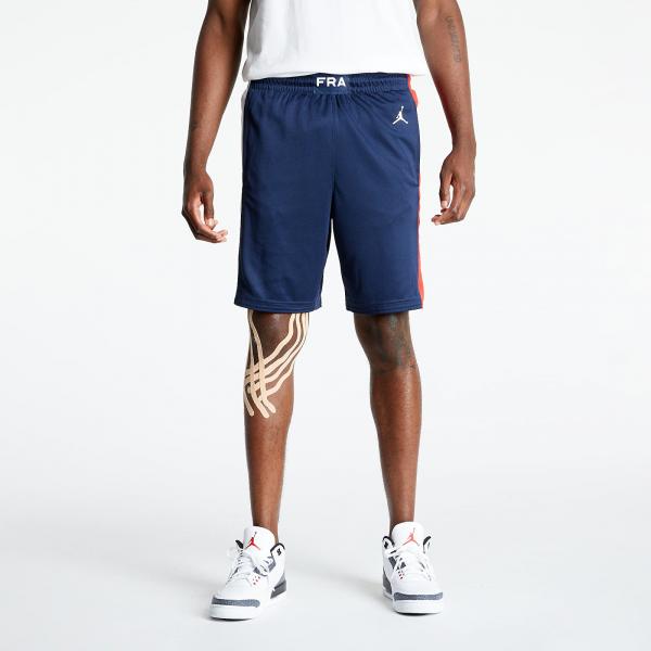Nike Men's Basketball Shorts College Navy/ White