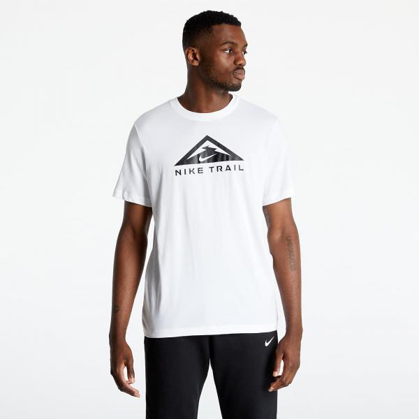 Nike Dri-Fit Short Sleeved Tee Trail White