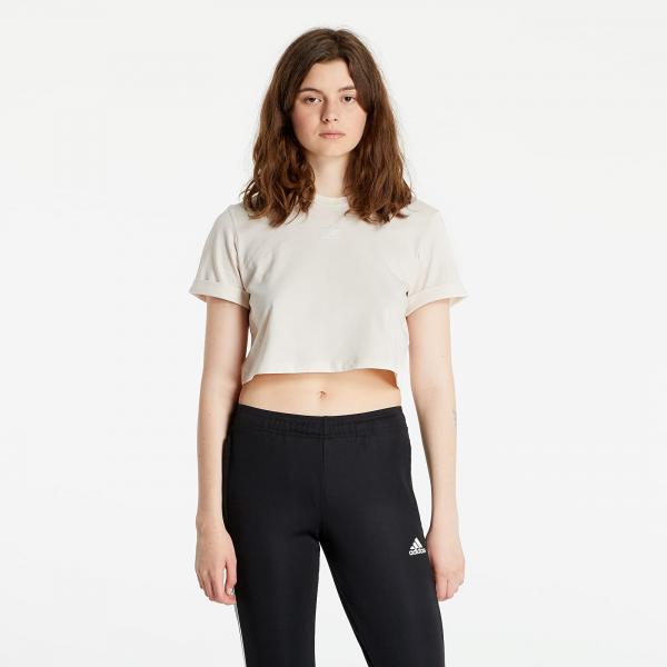 adidas Adicolor Essentials Cropped Tee Wonder White