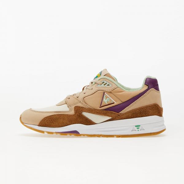 le coq sportif x L’As Du Fallafel R800 Warm Sand/ White Swan