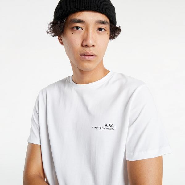 A.P.C. Item Tee Blanc