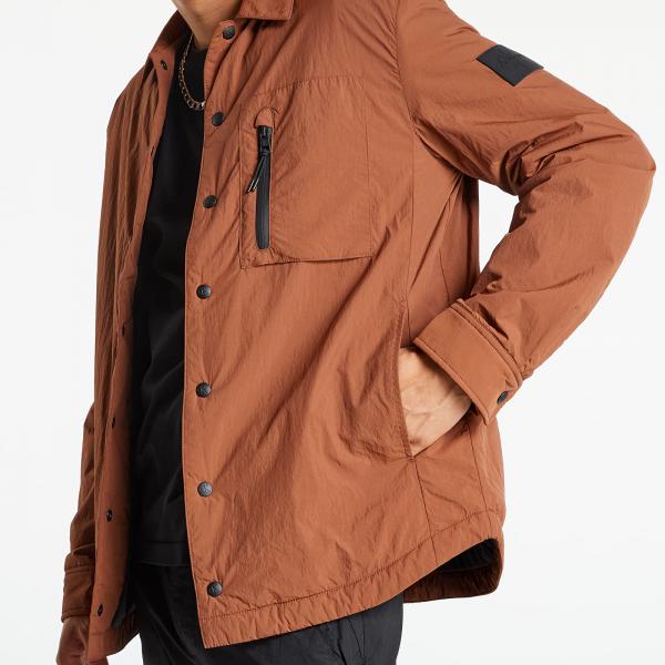 Calvin Klein Jeans Fleece Lined Overshirt Tortoise Shell