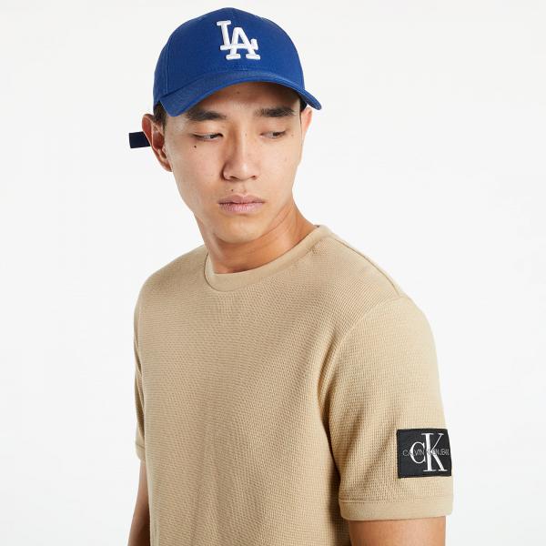 Calvin Klein Jeans Monogram Badge Waffle SS Tee Travertine