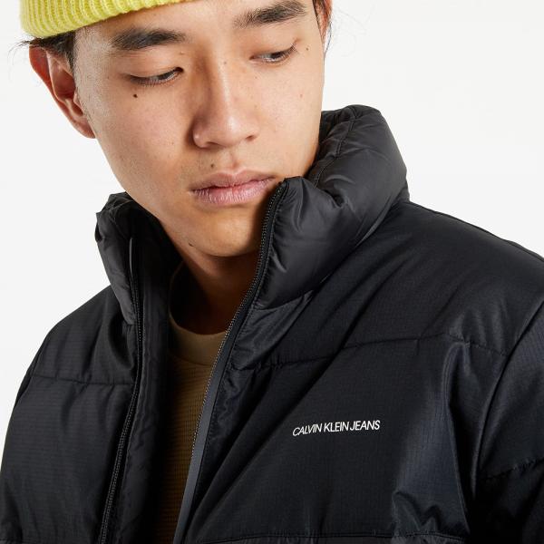 Calvin Klein Jeans Blocking Faux Down Jacket Ck Black/ Mix Media
