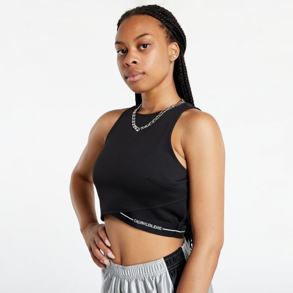 Calvin Klein Jeans Milano Tank Top Ck Black