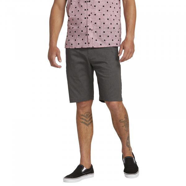 Volcom Frckn Mdn Stretch Shorts Charcoal Heather