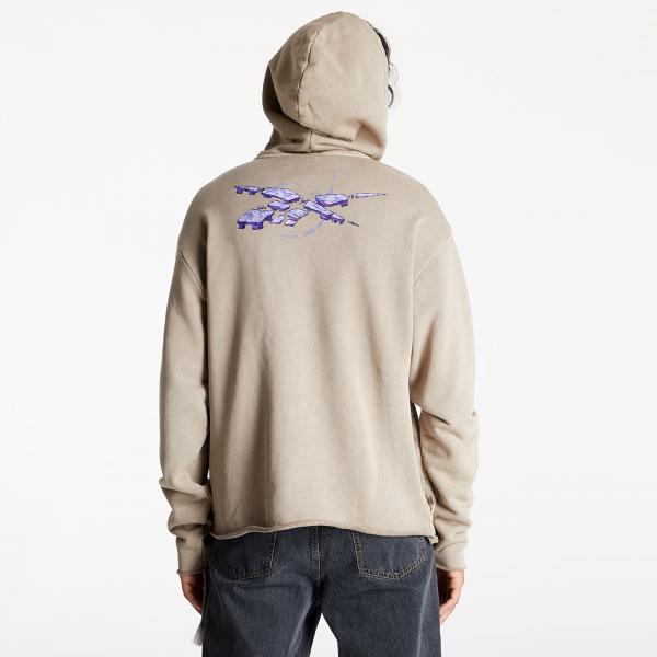 Reebok R&C Waffle Knit Hoodie Trek Grey