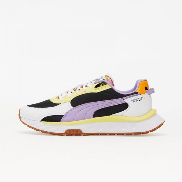Puma x Romero Britto Wild Rider Puma White-Limelight