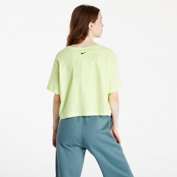 Nike Sportswear Women's Cropped Dance T-Shirt Lt Lemon Twist