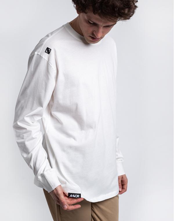 Aevor Base Longsleeve Tee Snow White M