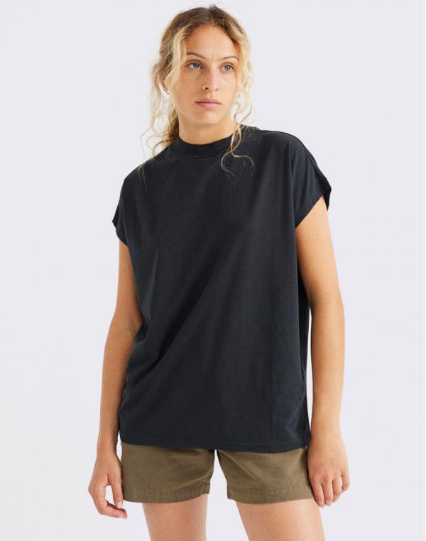Tričko Thinking MU Basic Black Volta T-Shirt BLACK