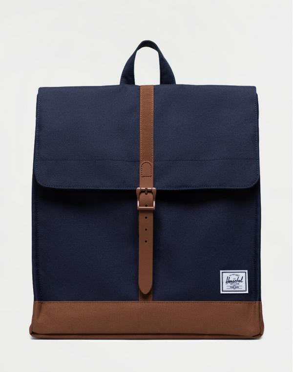 Herschel Supply City Mid-Volume Eco + láhev Dopper zdarma Peacoat