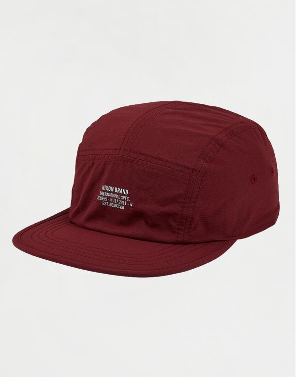 Nixon Crush Reversible Cap Burgundy / Fire