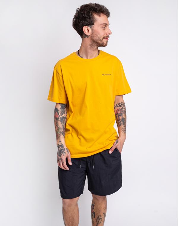 Columbia CSC Basic Logo Tee Bright Gold Vertical M