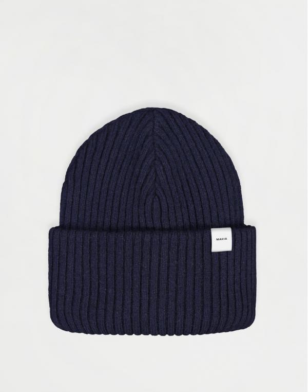 Makia Deal Beanie dark navy