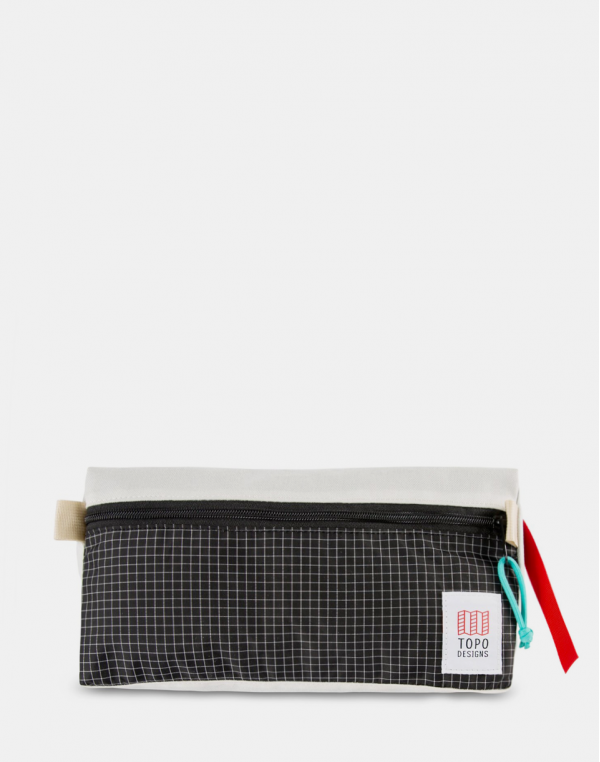 Topo Designs Dopp Kit Natural / Black ripstop
