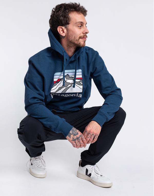 Patagonia M's Line Logo Ridge Uprisal Hoody CTRB S