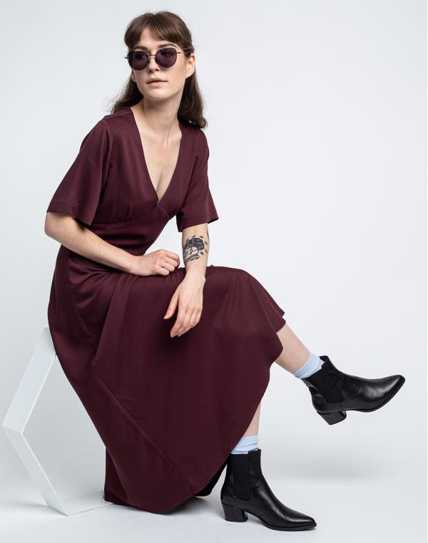 Armedangels Rosamaary aubergine XS