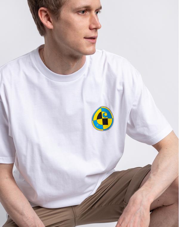Tričko Carhartt WIP S/S Test T-Shirt White