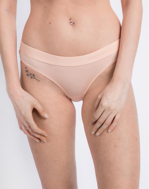 Organic Basics TENCEL™ Lite Briefs 2-pack Soft Pink XS
