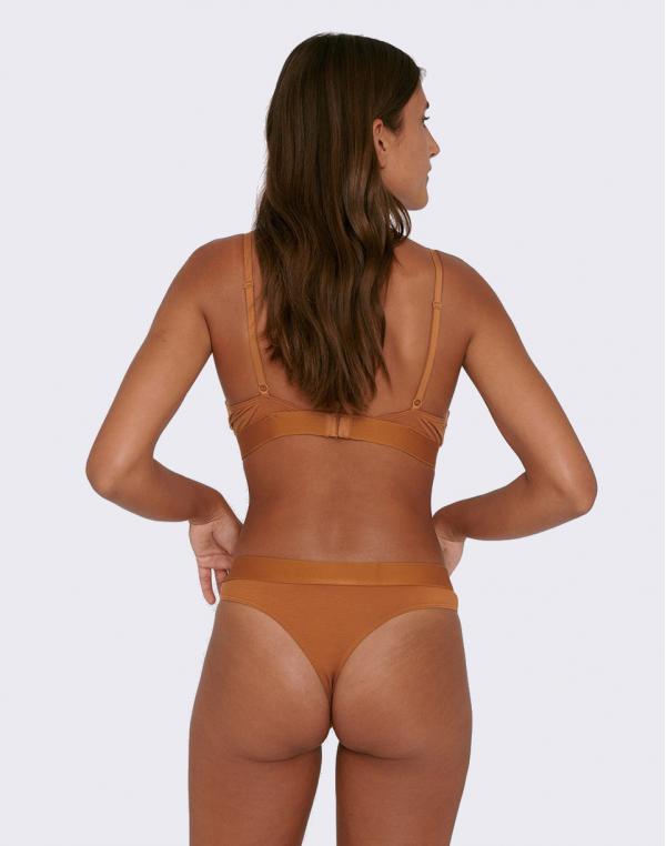 Organic Basics TENCEL™ Lite Tanga 2-pack Ocher XS
