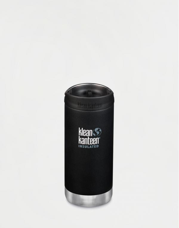 Klean Kanteen TKWide 355 ml (w/Café Cap) Shale Black