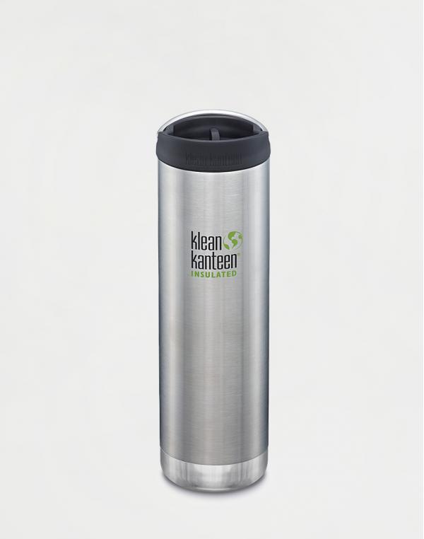 Klean Kanteen TKWide 592 ml (w/Café Cap) Brushed Stainless