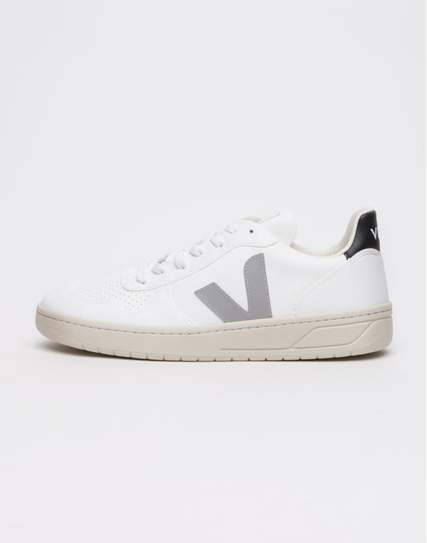 Veja V-10 WHITE_OXFORD-GREY_BLACK 37
