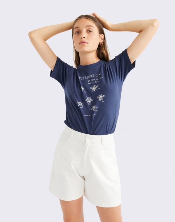 Thinking MU White Gardenia Shorts SNOW WHITE XS