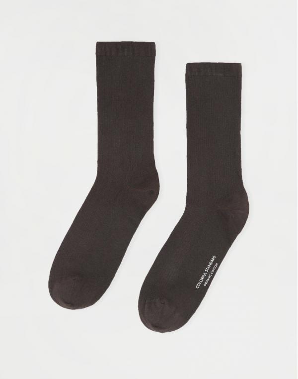 Colorful Standard Women Classic Organic Sock Coffee Brown