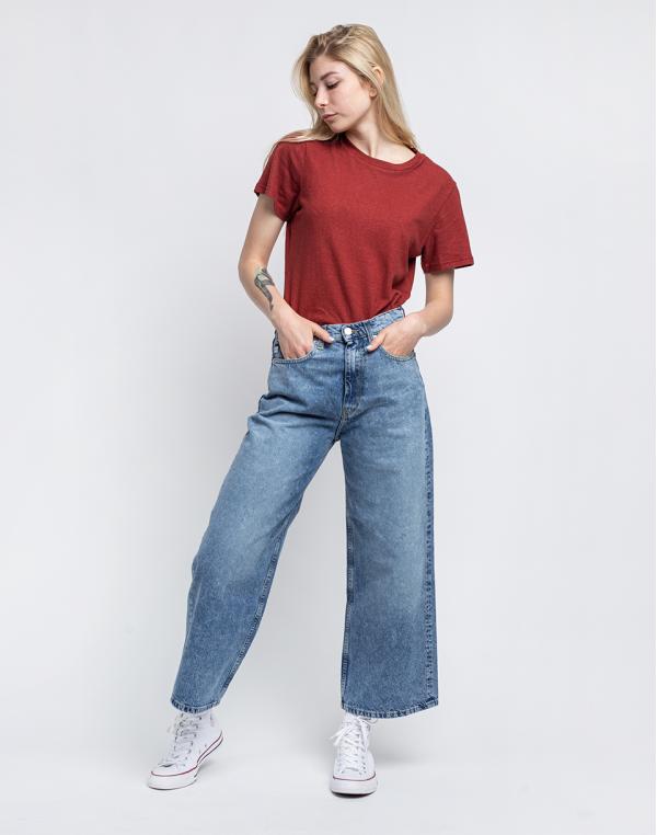 Mud Jeans Wyde Sara Cropped Stone Breeze 29